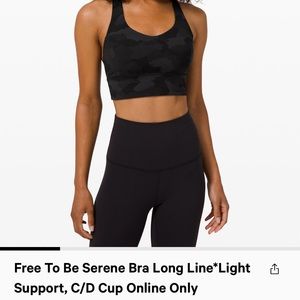 ISO: free to be serene long line camo size 6/8